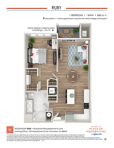 Floor plan Ruby