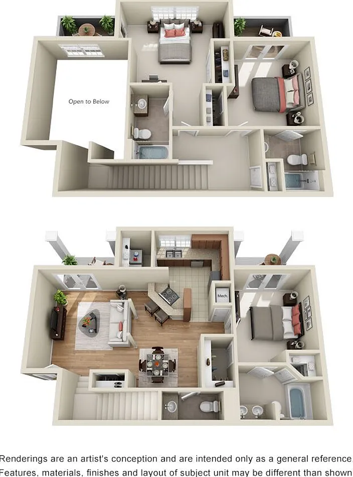Traditions - 3 Bedroom Townhouse(s) — Photo 2