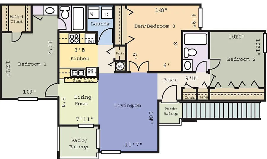 Floor plan White Heron