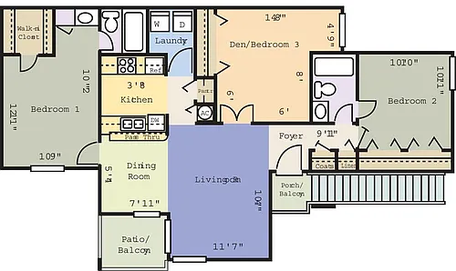 Floor plan White Heron