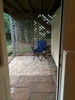 Private Patio Entrance