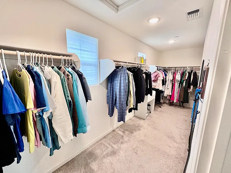 Master closet- very big