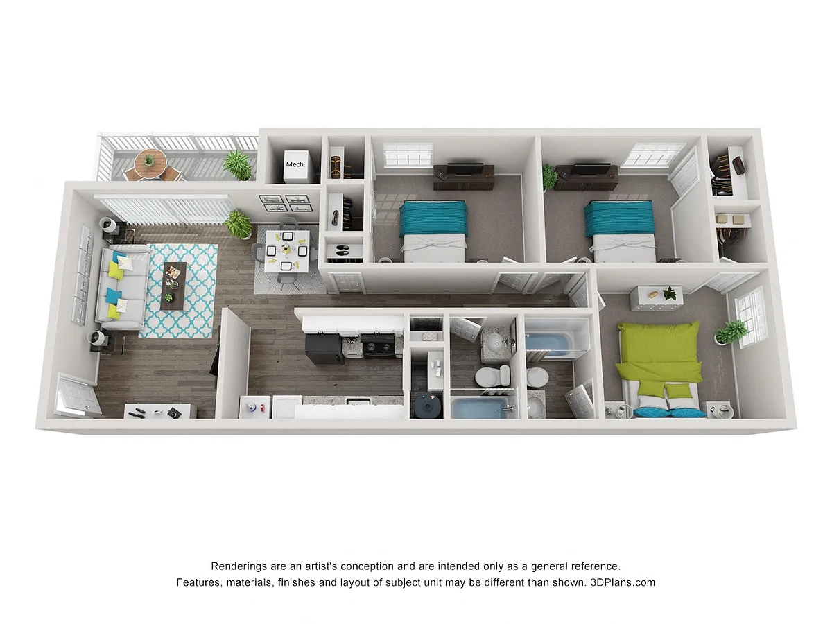Floor plan Maple Ritz