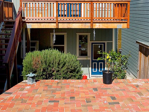 Back patio and deck