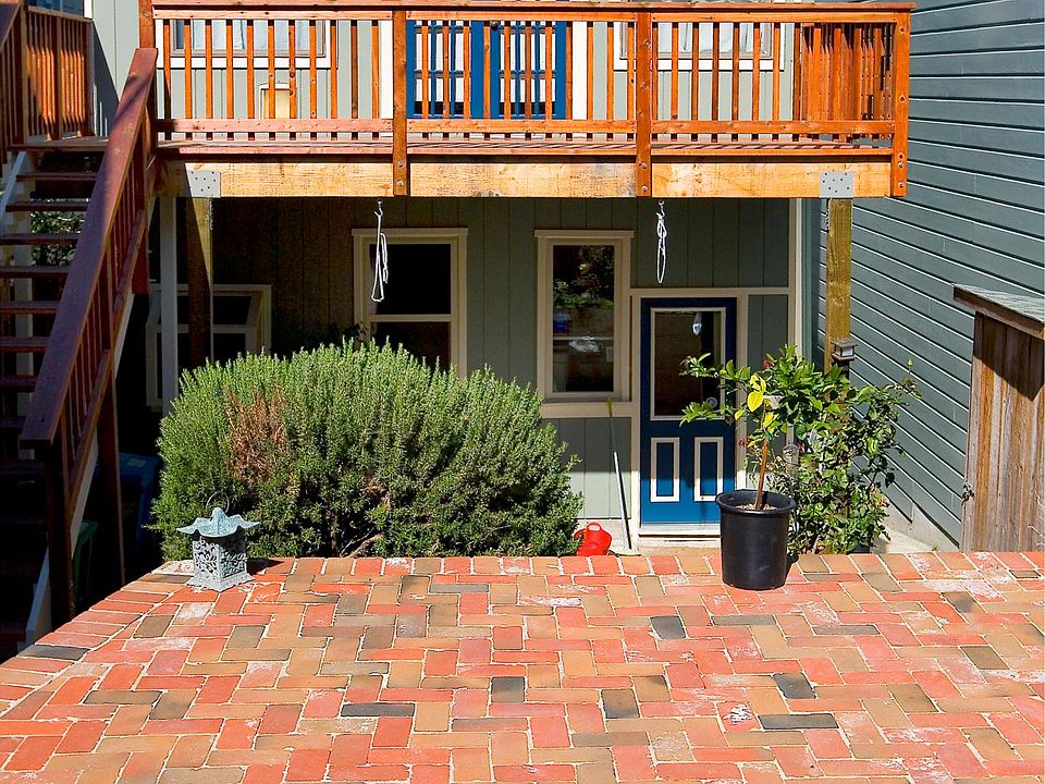 Back patio and deck