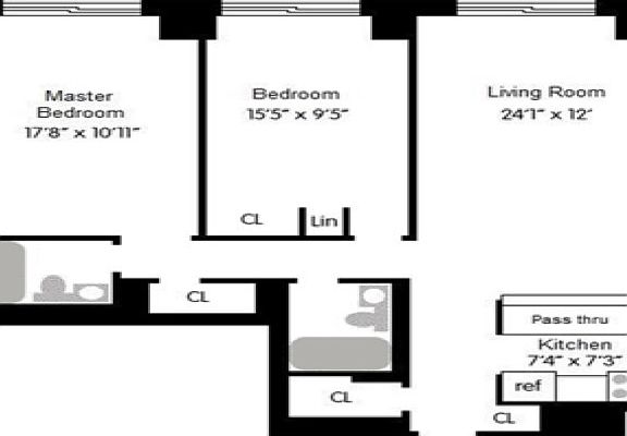 2nd image of 275 W 96th St APT 22B