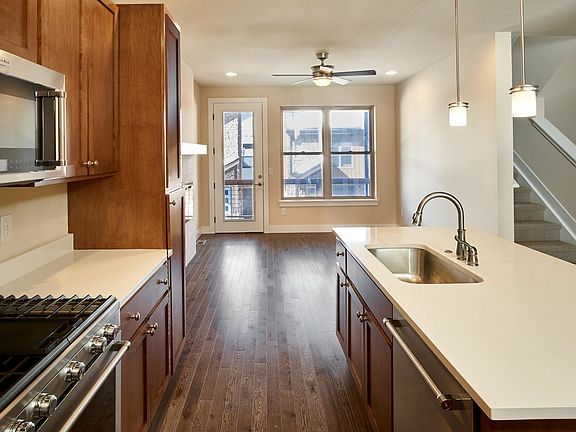 Kitchen into great room