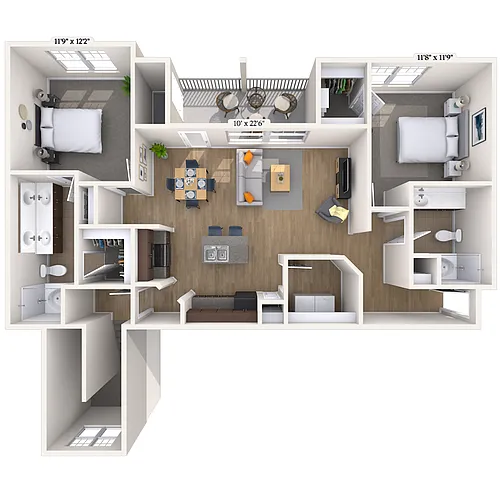 Floor plan Thistle