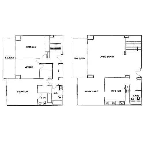 Floor plan Design 3B25