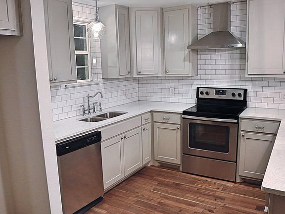 Kitchen view from utility room (refrigerator will be added p