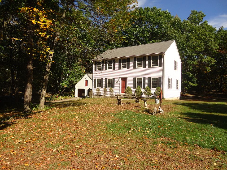 Privately set on flat lot.