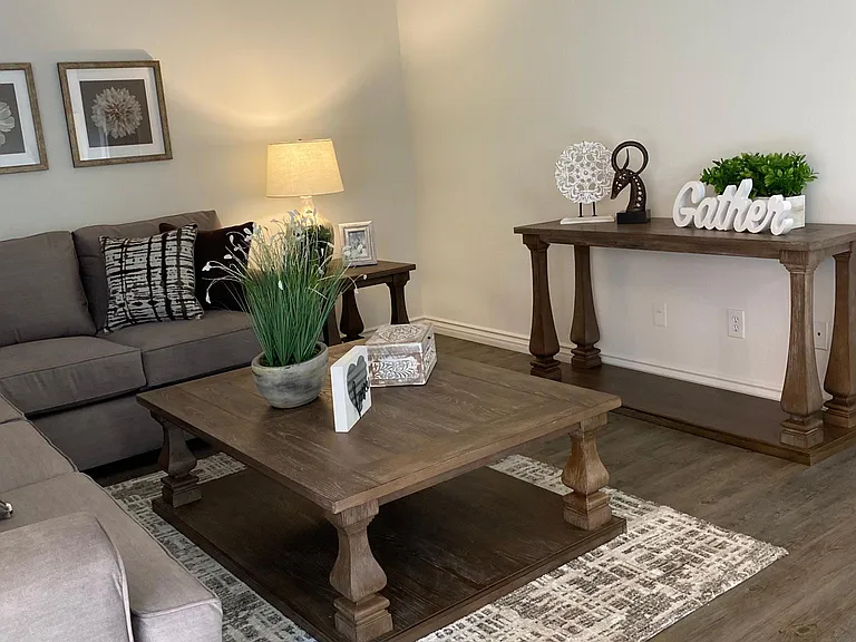 1 Bed - Living room