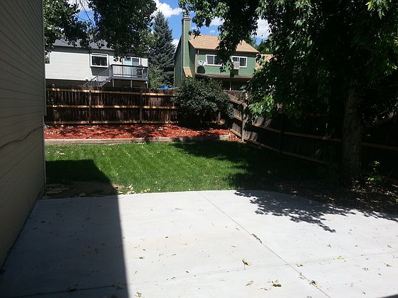 This oversized patio is great for family barbecues!