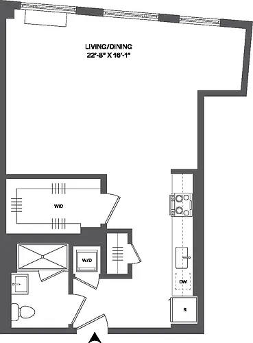 Floor plan Studio-SB-2.1
