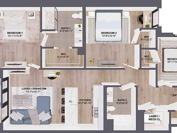 5th image of 1700 N Western Ave #215