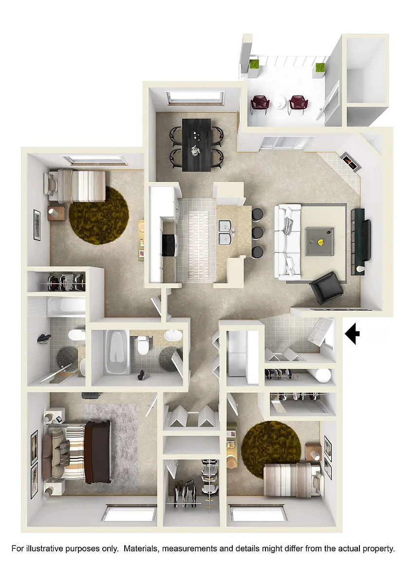 Floor plan CHINOOK