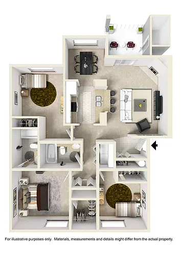 Floor plan CHINOOK