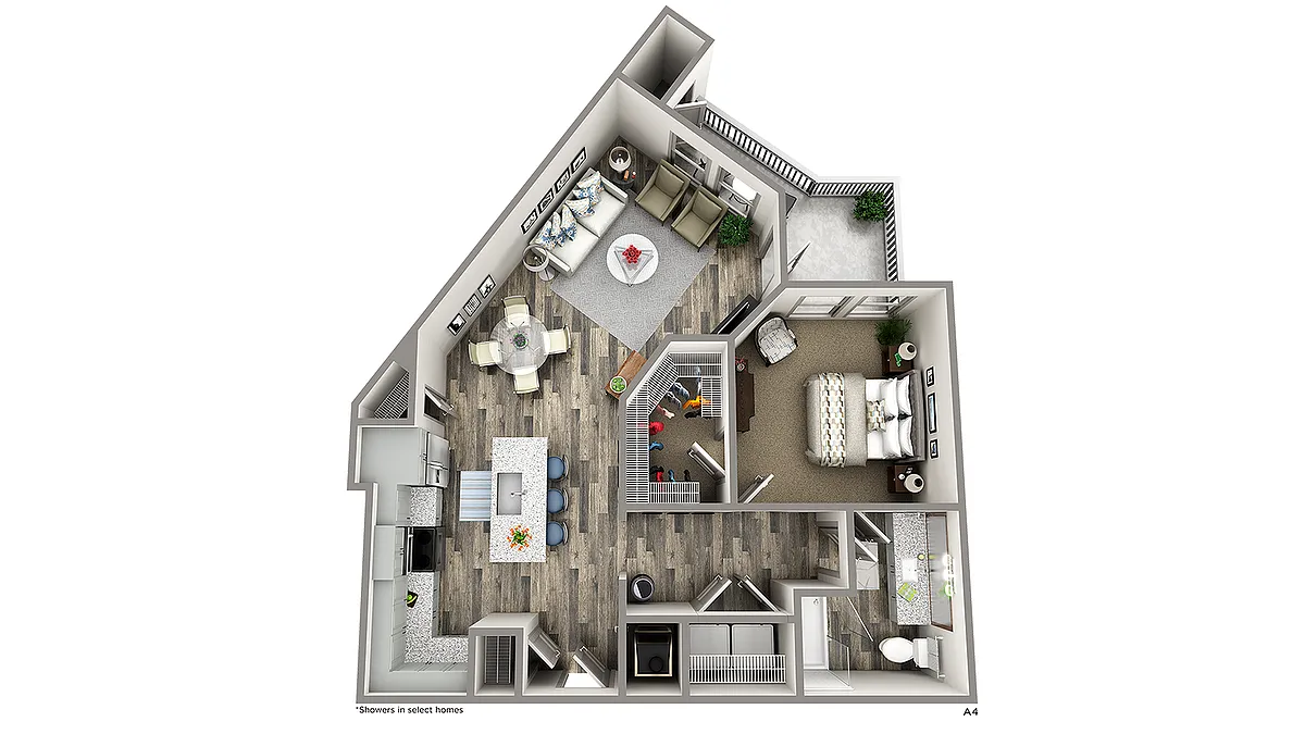 Floor plan A4
