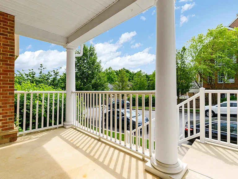 Private patio/balcony offering outdoor space for relaxation and enjoyment at Claremont Apartments in Exton, PA