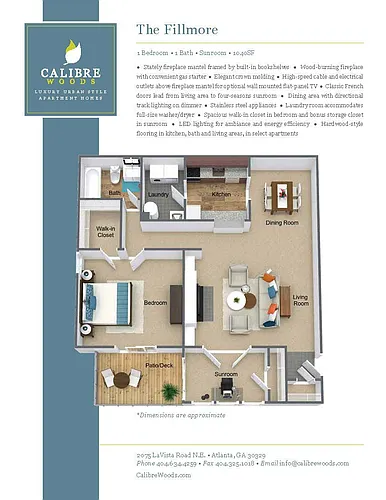 Floor plan Fillmore Classic