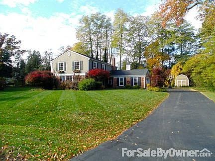 Large front yard