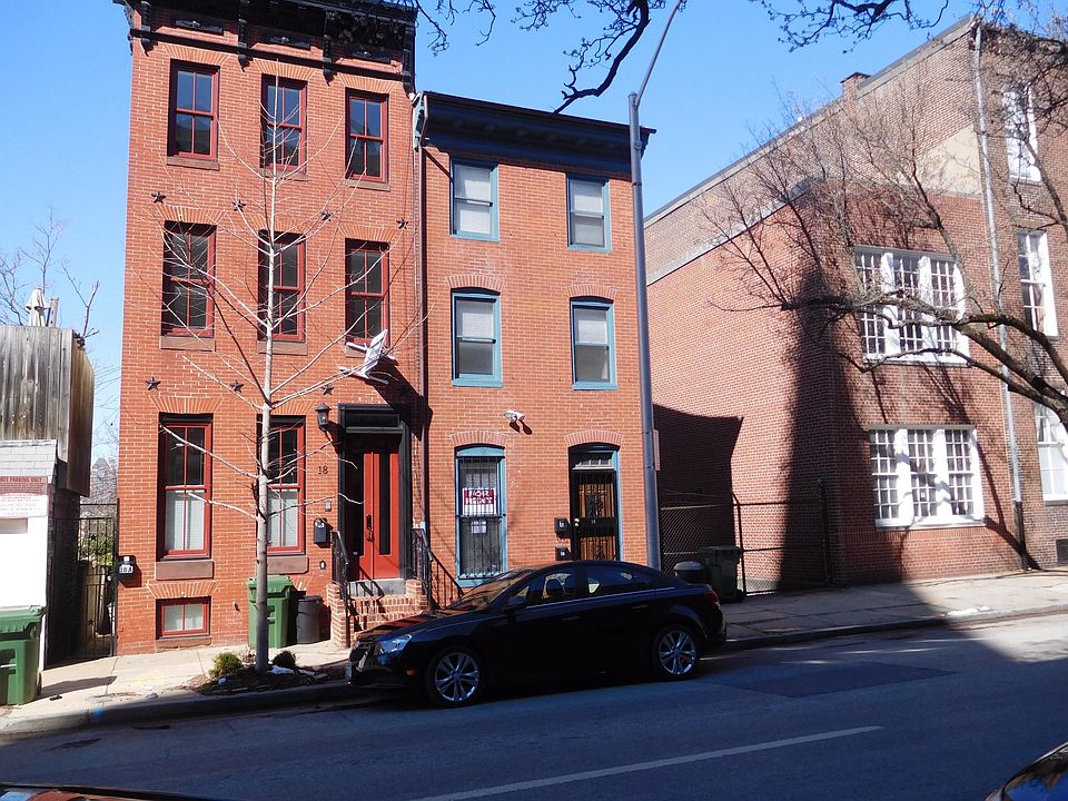 front of townhouse