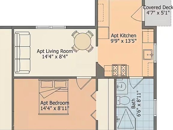 2nd image of 442 Floral Ave #2
