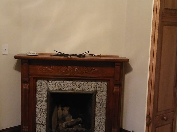 Bedroom fire place