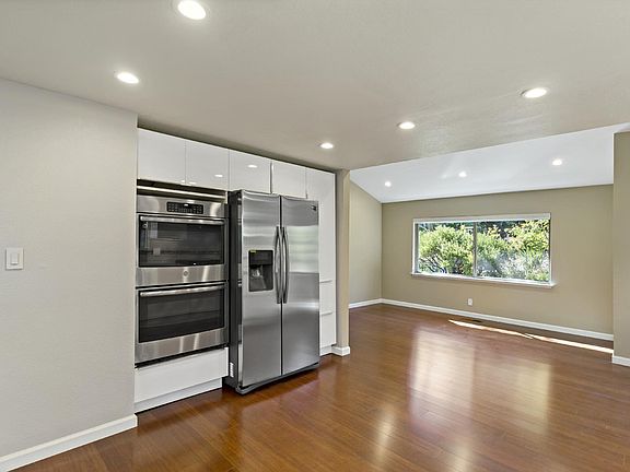 Kitchen - New Refrigerator; Front garden View