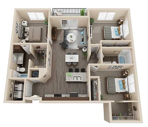 Floor plan Rome