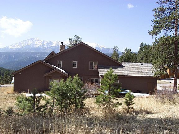 Back view w/ Pikes Peak