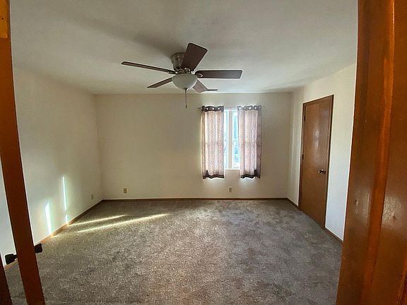 Bedroom with walk in closet