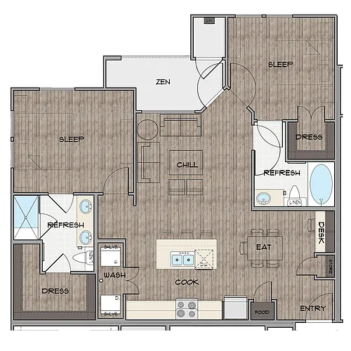 Floor plan B2B