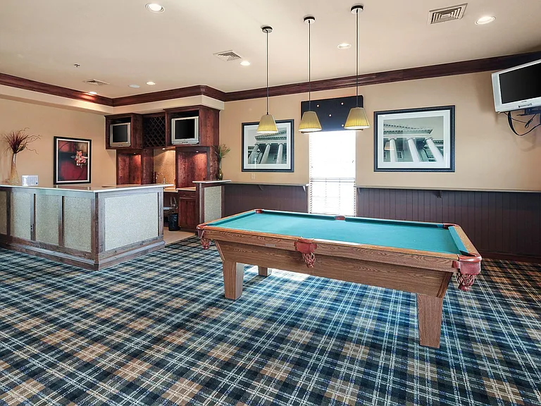 Clubhouse pool table