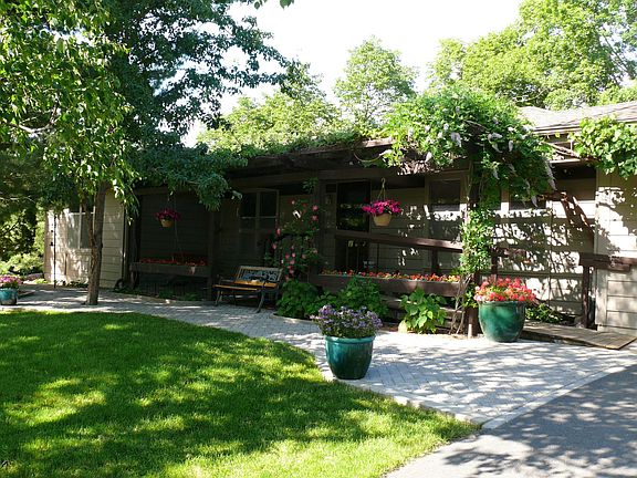 Front terrace in June