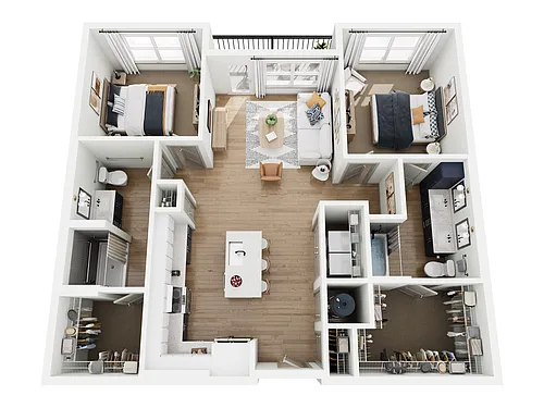 Floor plan B1-HC