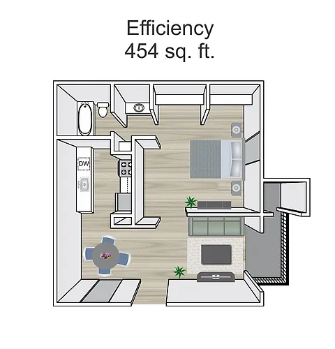 Floor plan Pecan