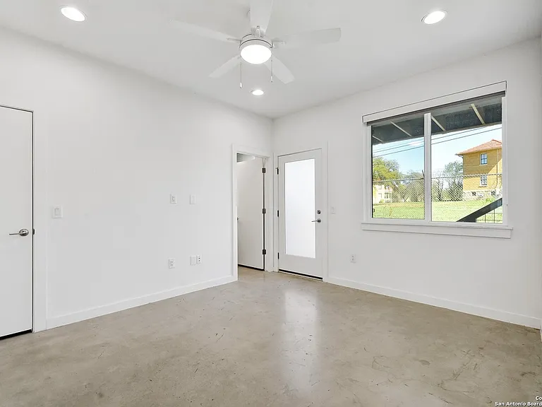 First floor bedroom #4 can be used as a guest room, study or exercise room