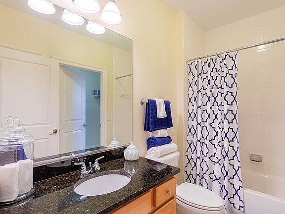 Model apartment bathroom