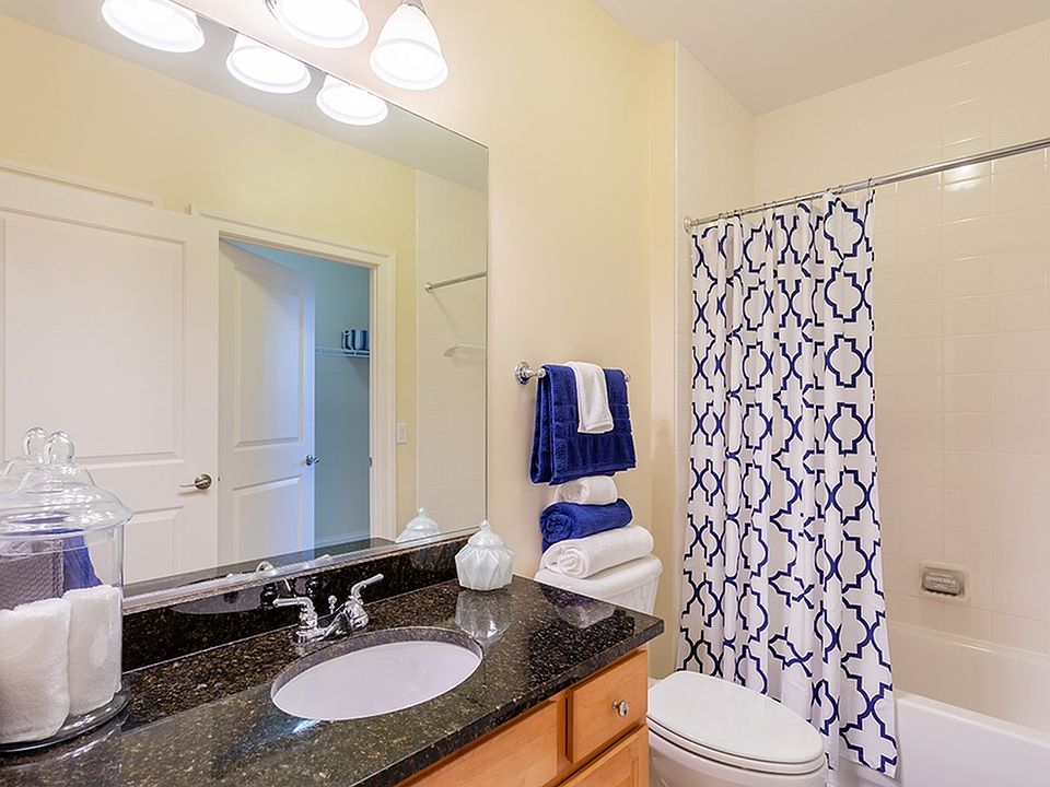 Model apartment bathroom