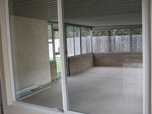 Covered patio