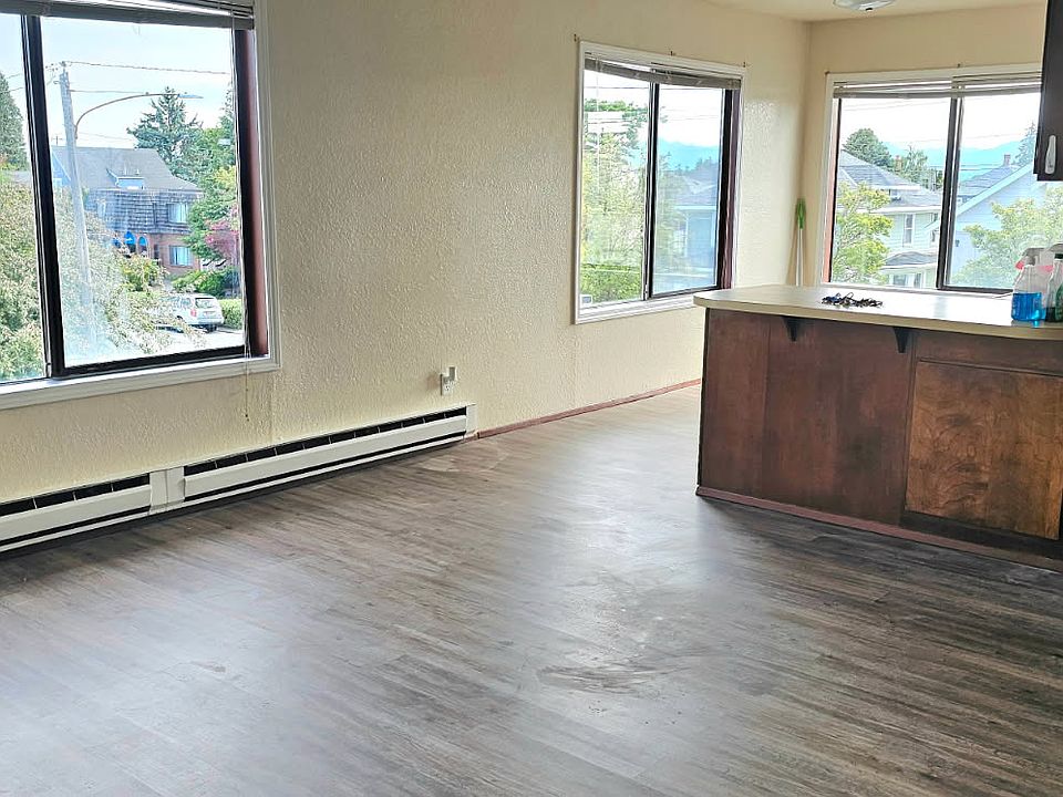 Kitchen opens up to the living area. Most units have lovely views, corner windows/or skylight,