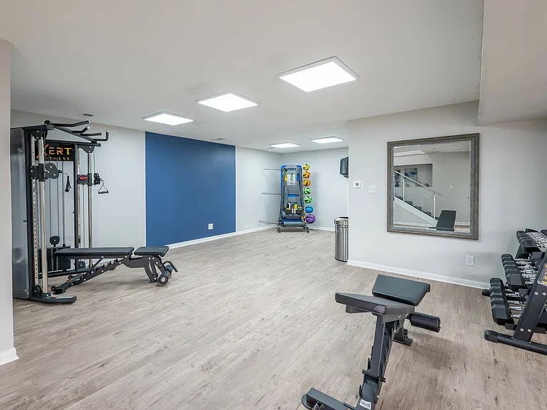 Free-weights in the Fitness Center