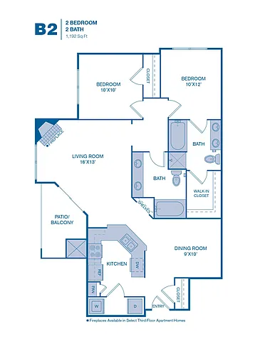 Floor plan B2