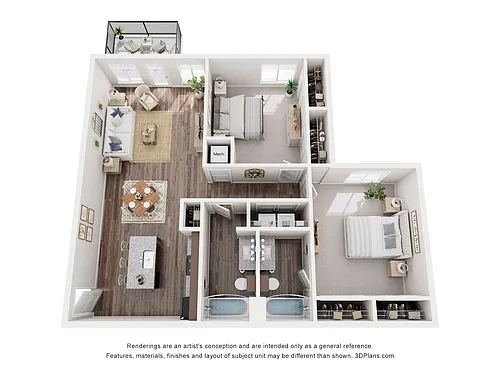 Floor plan B1