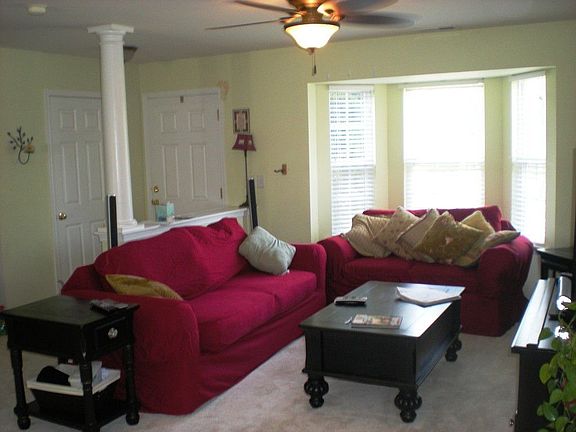 Spacious Living Room with seperate dining area