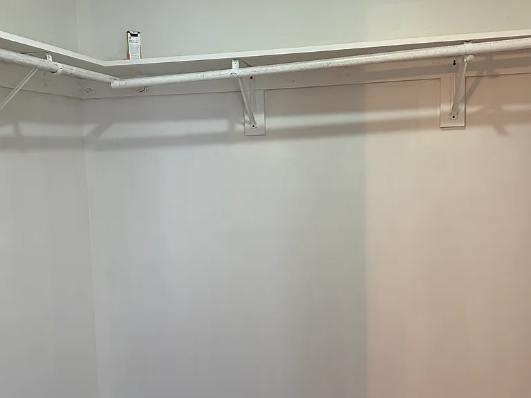 Huge 270 degrees walk in closet!