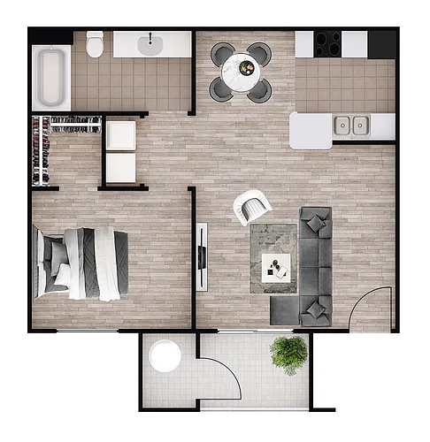 Floor plan Rock Ridge