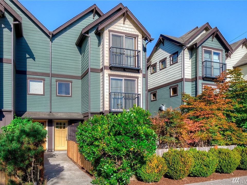 Street entry to your three story townhome.
