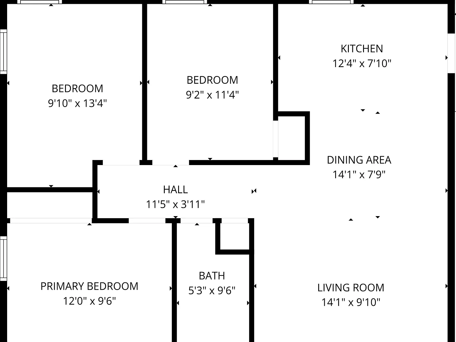3 bed, 858 sqft, $1,895 — Photo 2